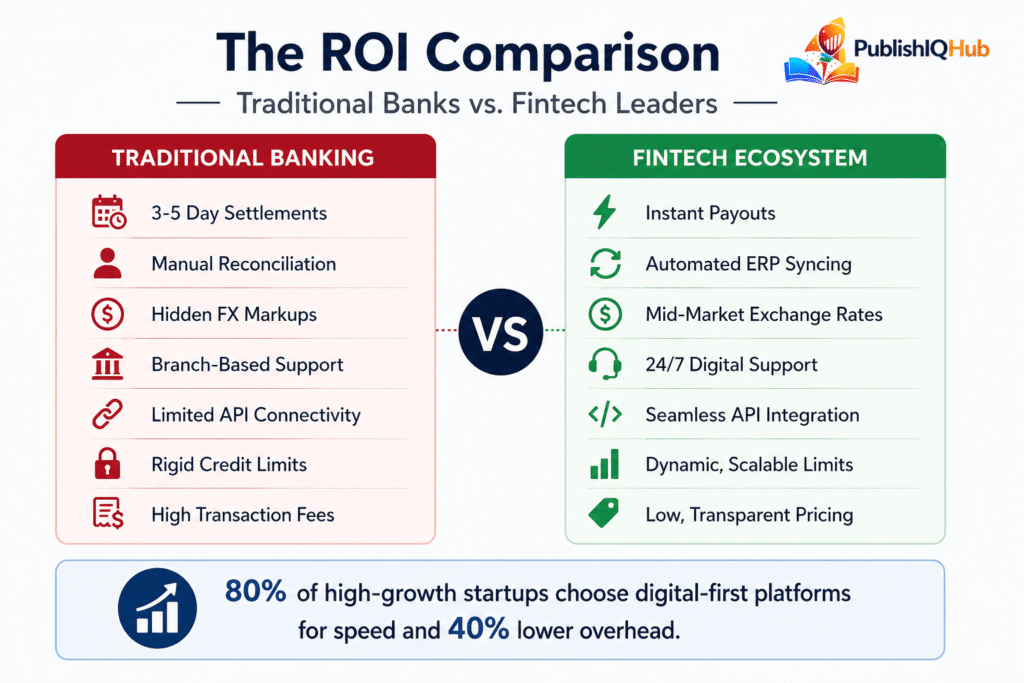 ROI Comparison of Traditional Banking and Fintech Eco Systems