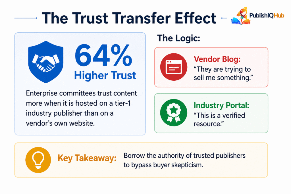 The Trust Transfer Effect of Content Syndication Providers