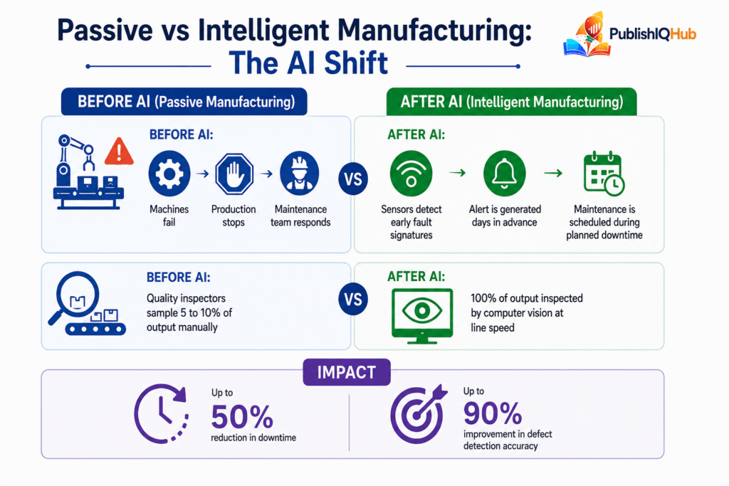 Passive vs Intelligent Manufacturing: The AI Shift