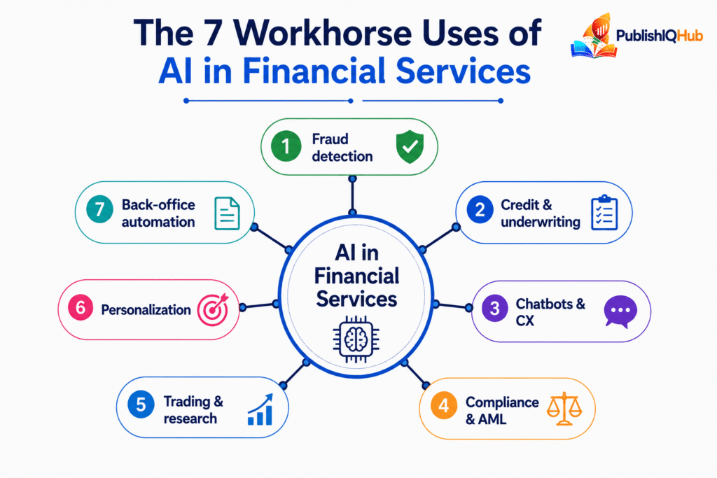 The 7 Workhorse Uses of AI in Financial Services