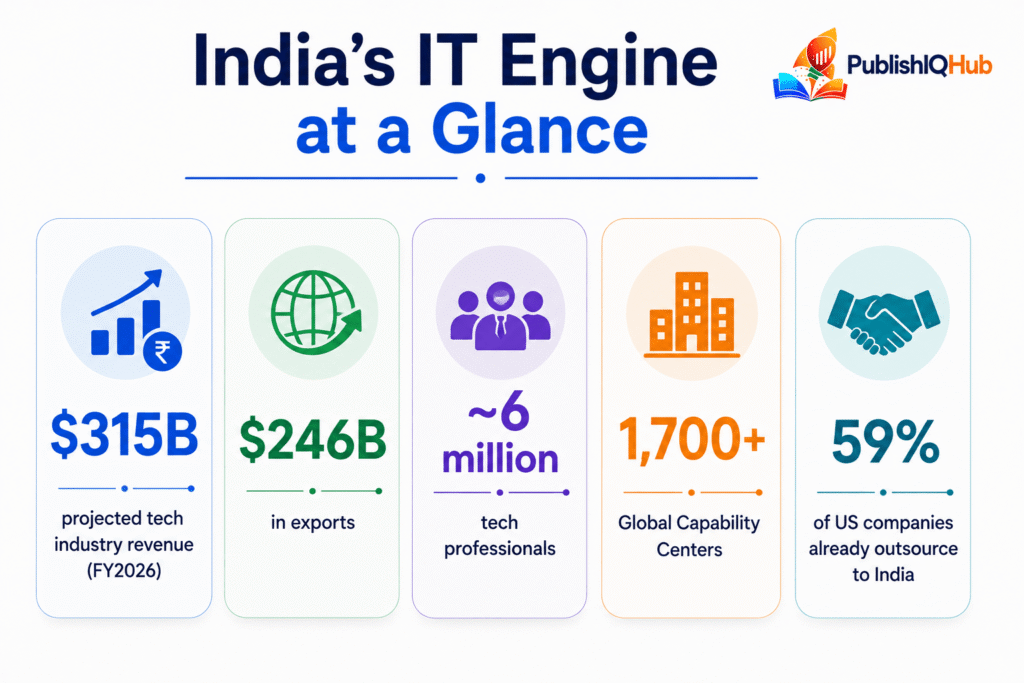 India’s IT Engine at a Glance - IT Outsourcing in India: