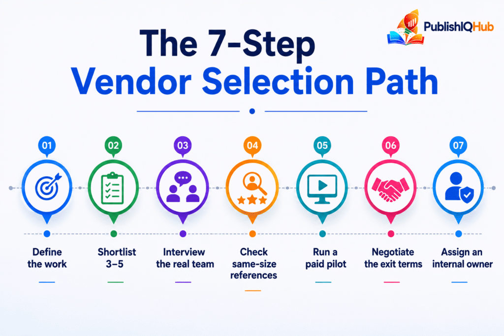 The 7-Step Vendor Selection Path - IT Outsourcing in India