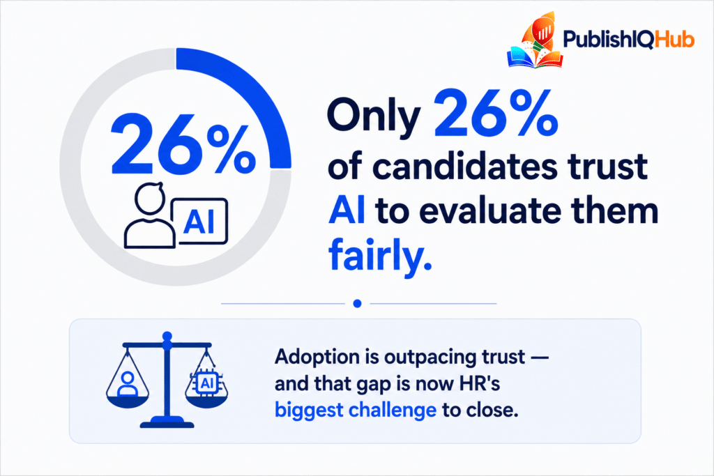 Only 26% of candidates trust AI to evaluate them fairly