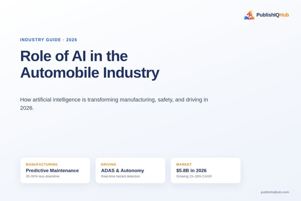 Role of AI in the Automobile Industry