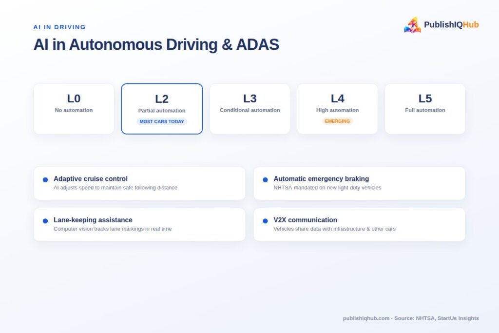 AI in Autonomous Driving and Advanced Driver-Assistance Systems (ADAS)