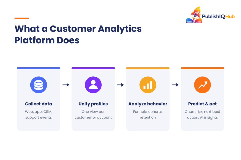 how customer analytics platforms work